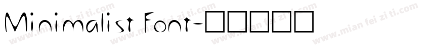 Minimalist Font字体转换